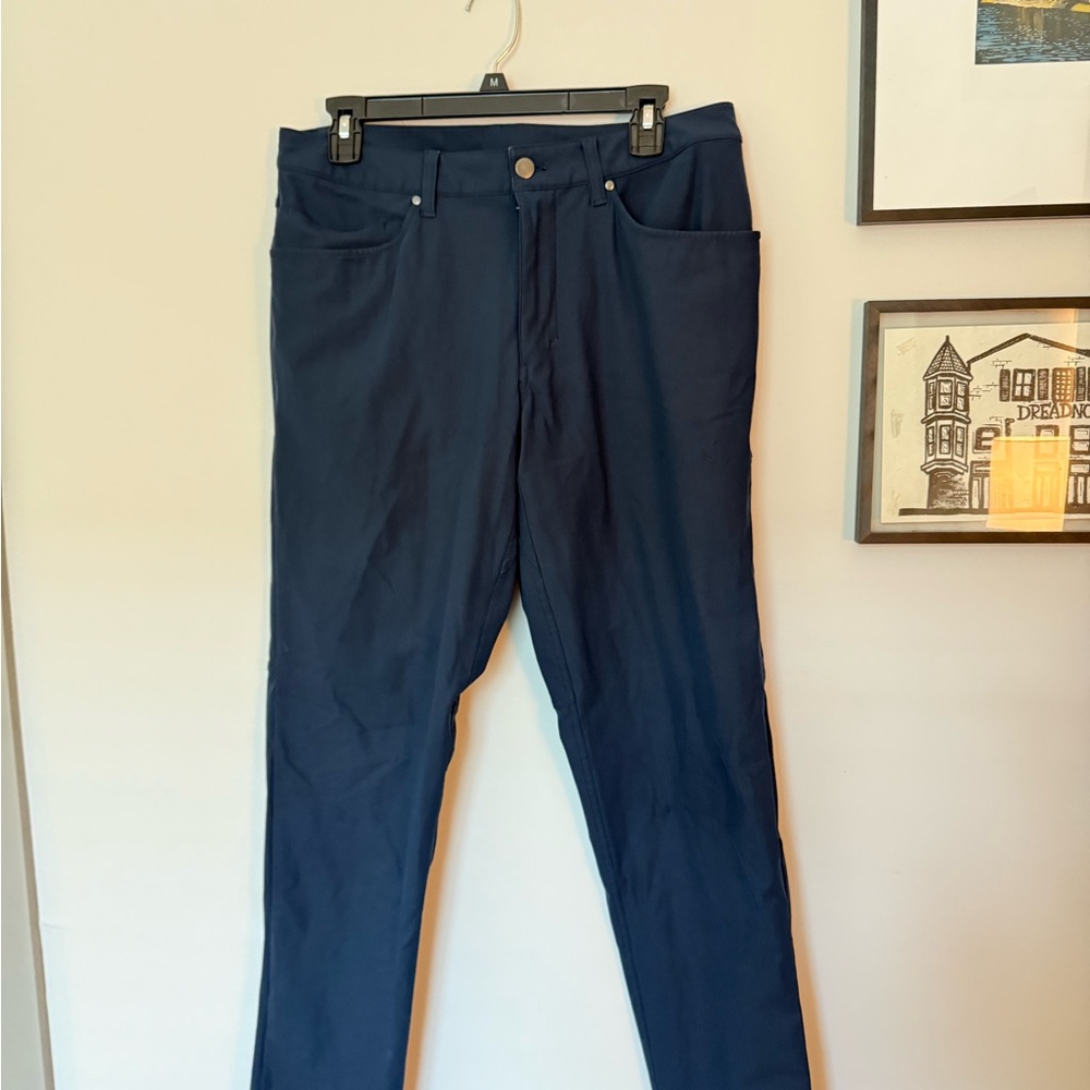 Lululemon Athletica Navy Blue Trousers